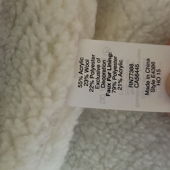 J.CREW Wool/Faux Fur Vest - Picture 7 of 9